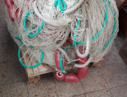 Rete volantina 4 braccia nuove per strascico