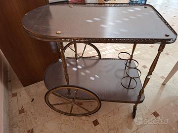 carrello portavivande vintage anni 60