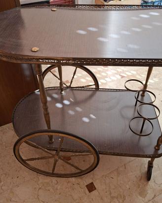 carrello portavivande vintage anni 60