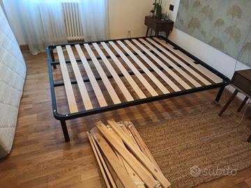 Rete matrimoniale a doghe 160x200 cm