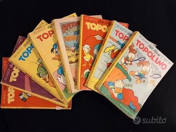 8 fumetti Topolino 1974/1977