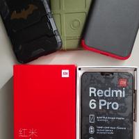 Xiaomi Redmi 6 Pro + 3 Cover - NUOVO