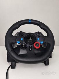 Volante + Pedaliera Logitech G per PlayStation