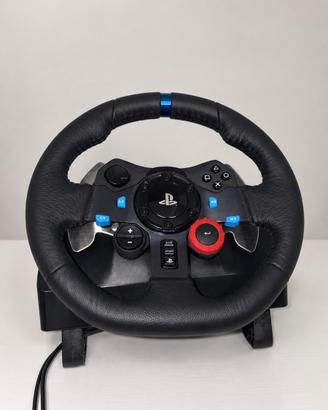 Volante + Pedaliera Logitech G per PlayStation