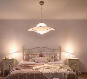 MURANO SET CAMERA LAMPADARIO E LAMPADE 