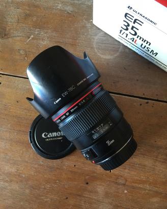 Canon 35mm f1.4 L