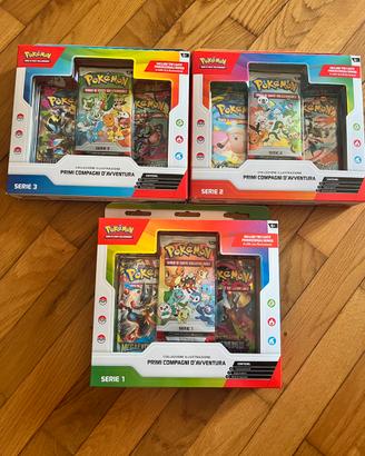 Box pokemon primi compagni d’avventura