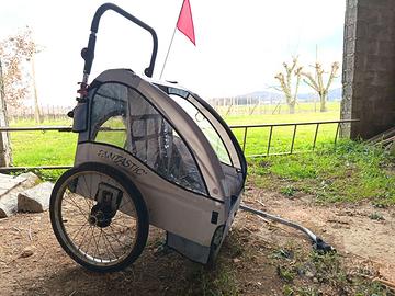 Carrello rimorchio bici bambini Passeggino