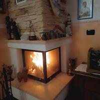 caminetto funzionante 