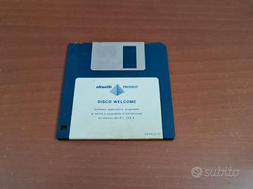 FLOPPY WELCOME PC128S OLIVETTI PRODEST