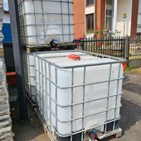 CISTERNA IN PLASTICA 1000 LITRI