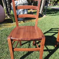 4 sedie Nuove in legno
