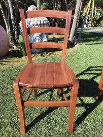 4 sedie Nuove in legno