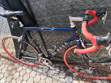 bicicletta da corsa de rosa vintage 