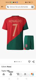 completo divisa portogallo Ronaldo 