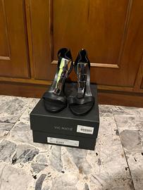 Scarpe con tacco Vic Matiè nere n. 37,5