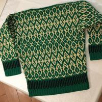 Maglione lana fatto a mano