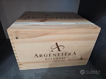 cassa di vino argentiera bolgheri 2021 