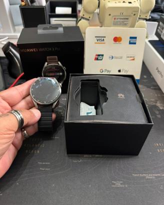 HUAWEI WATCH 3 PRO ACCIAIO 4G LTE GARANZIA