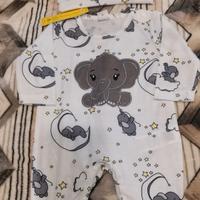 Tutina con cappellino 1/3 mesi 