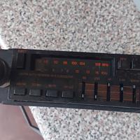 Autoradio con  equalizzatore anni 80