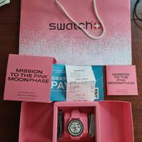 Moonswatch mission to to pink moon