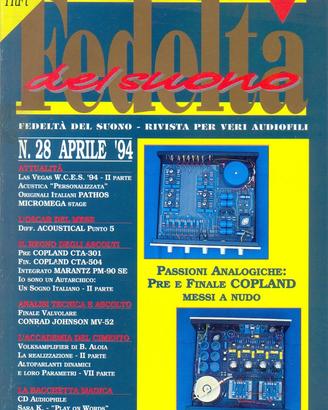 Rivista Fedelta' del Suono n° 28