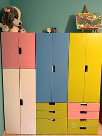 armadietto Ikea x camera bimbo 