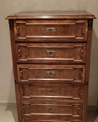 cassettiera in legno 