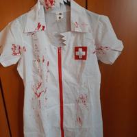 Costume carnevale/ halloween donna crocerossina TG