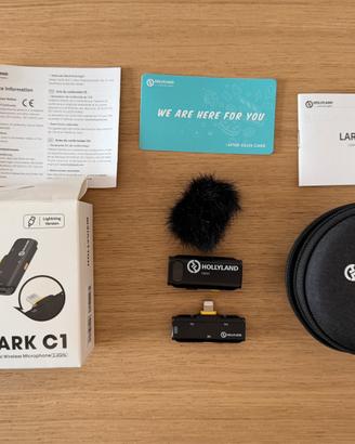 Microfono hollyland lark C1 solo