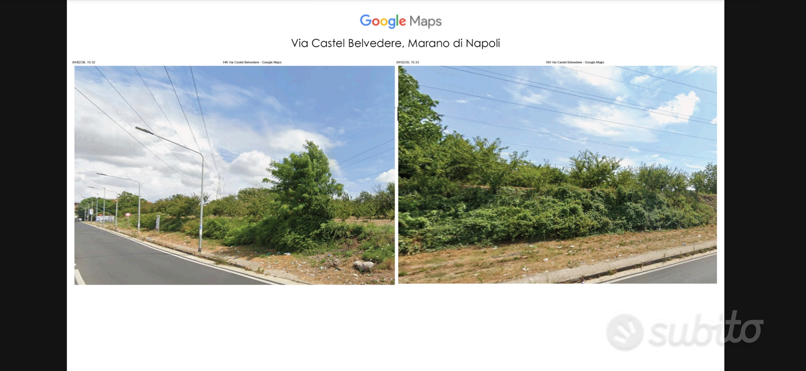Terreno non edificabile - Vista 3