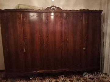 Armadio 5 ante stile Barocco Veneziano