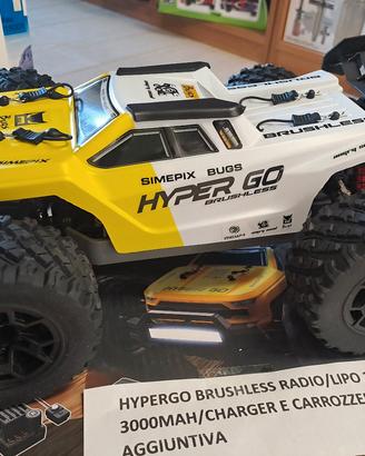 auto 1/14 hypergo completa+2`carrozzeria 