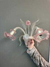 applique in vetro di murano 