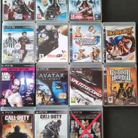 Lotto 13 giochi per PS3 – 5 € l'uno, tutti 50€