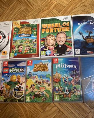Nintendo Wii e Switch