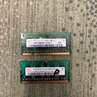 Ram sodimm ddr2 2x1gb ( totale 2gb )