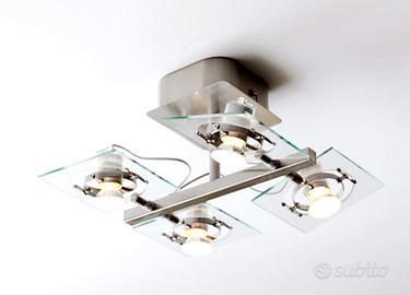 lampadario IKEA 4 faretti "Fuga"