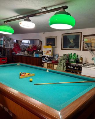 Biliardoprofessionale e luci superiori