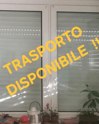 SERRAMENTI DOPPIO VETRO PVC■VARIE MISURE■TRASPORTO