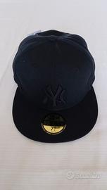 Cappello New Era Nero Uomo taglia 7 1/4