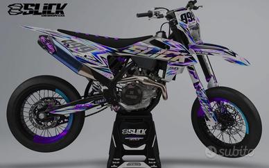 Decoro Husqvarna SM 125ccm anno imm. 2012