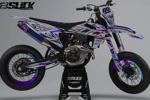 Decoro Husqvarna SM 125ccm anno imm. 2012