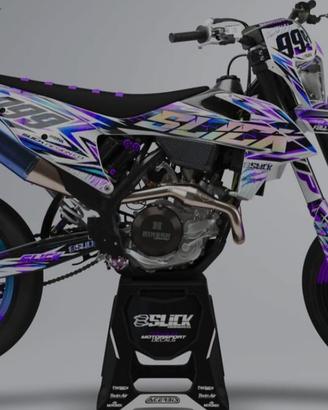 Decoro Husqvarna SM 125ccm anno imm. 2012