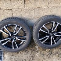 Cerchi 17  e gomme  invernali per Fiat 500 x