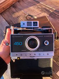 Polaroid Land Camera 450 a soffietto