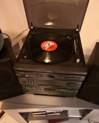 Stereo con dischi 