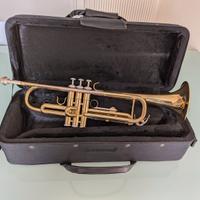 Tromba usata marca "Compass" con custodia
