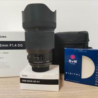 Sigma 85mm 1,4 Art Nikon